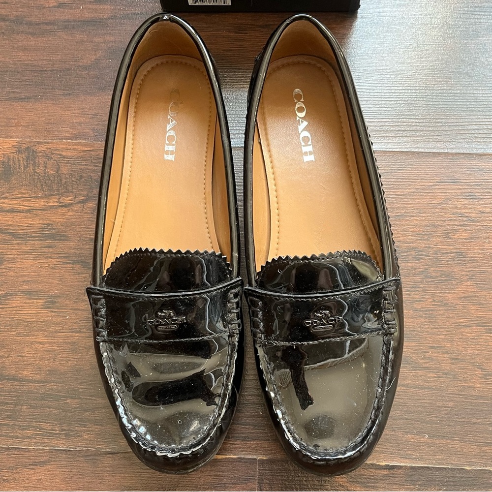 Coach Odette Loafers Size 10